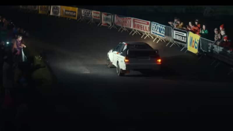 Audi Quattro in night scene for Race for Glory