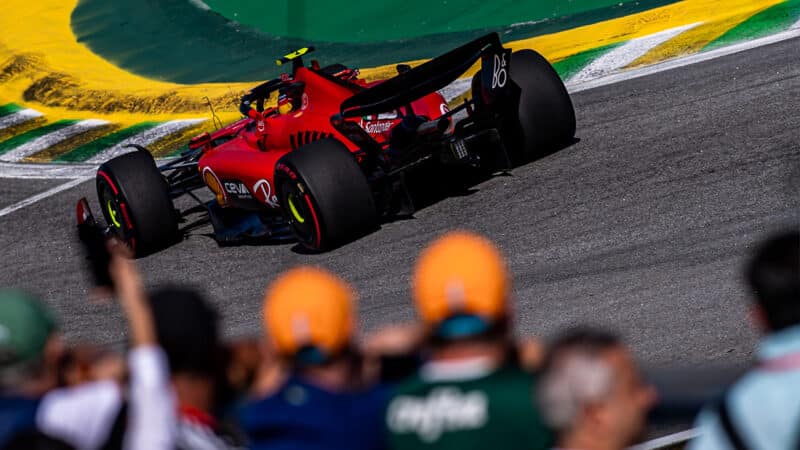 Ferrari at Sao Paulo GP 2023