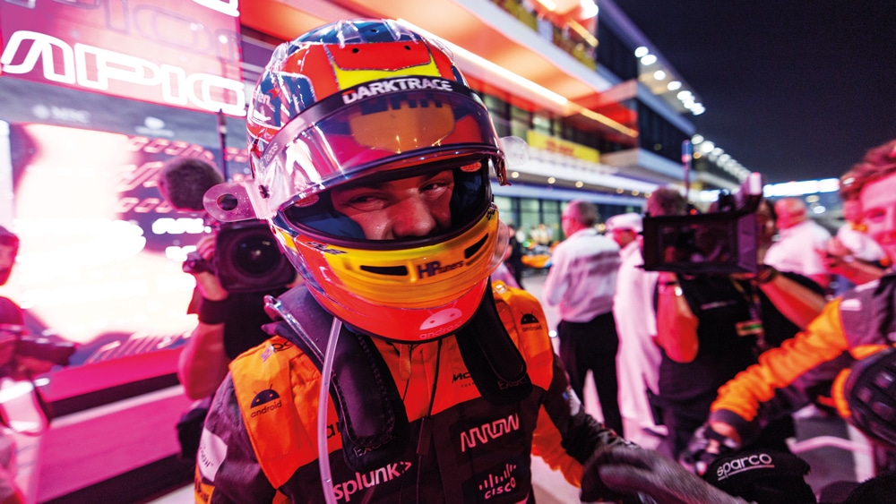 Oscar Piastri tastes victory in the Qatar sprint