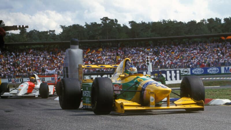 Michael Schumacher Benetton 1993 German GP