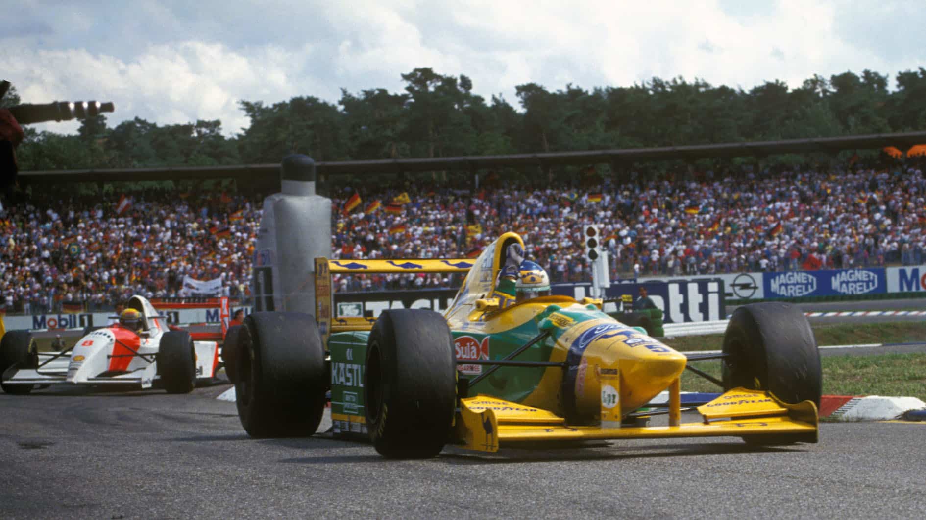 Michael Schumacher Benetton 1993 German GP