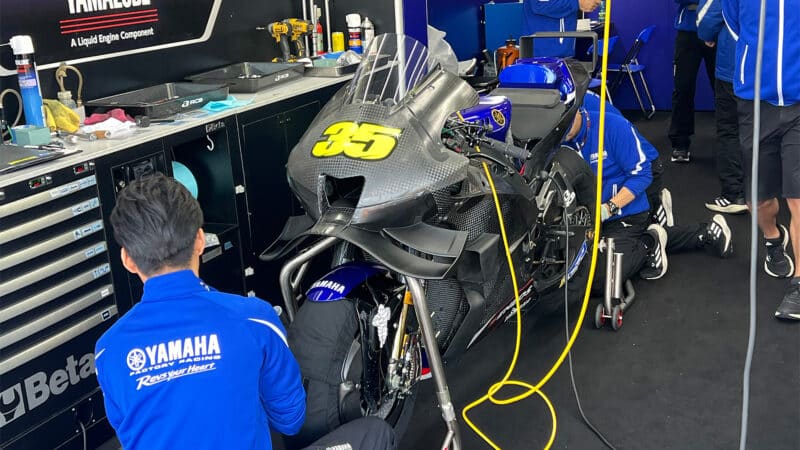 2024 M1 prototype tested by Cal Crutchlow
