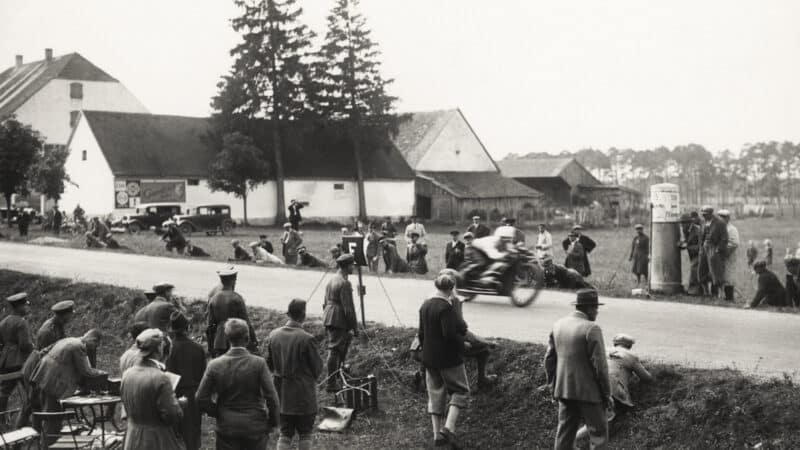 1929, reaching 134.68mph outside Munich