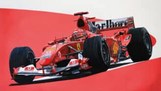 Motor Sport collection: A new star of Formula 1 art