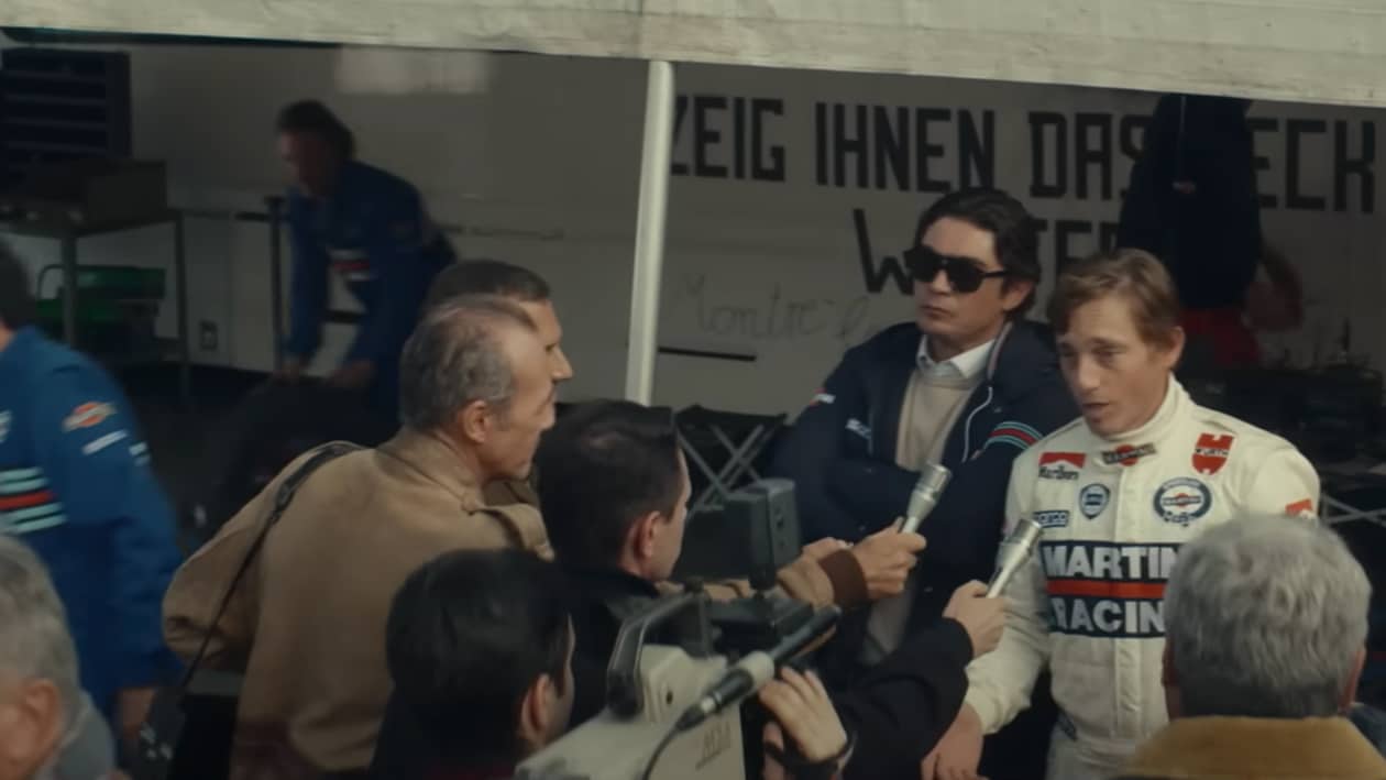 Volker Bruch as Walter Rohrl in Race for Glory WRC film