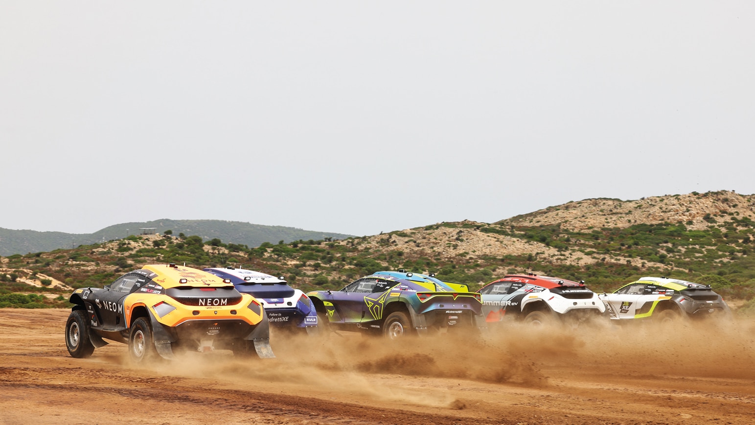 Sardinia hosted two events when other plans fell over.