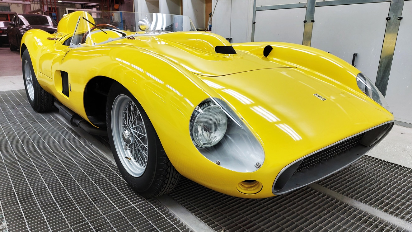 Rita Campana Ferrari Yellow