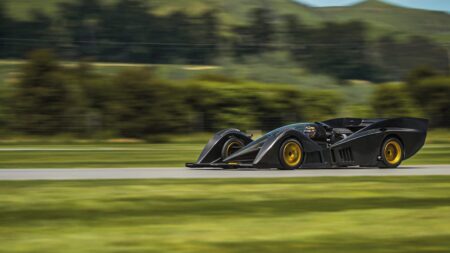 Rodin runs in its new FZERO on home turf