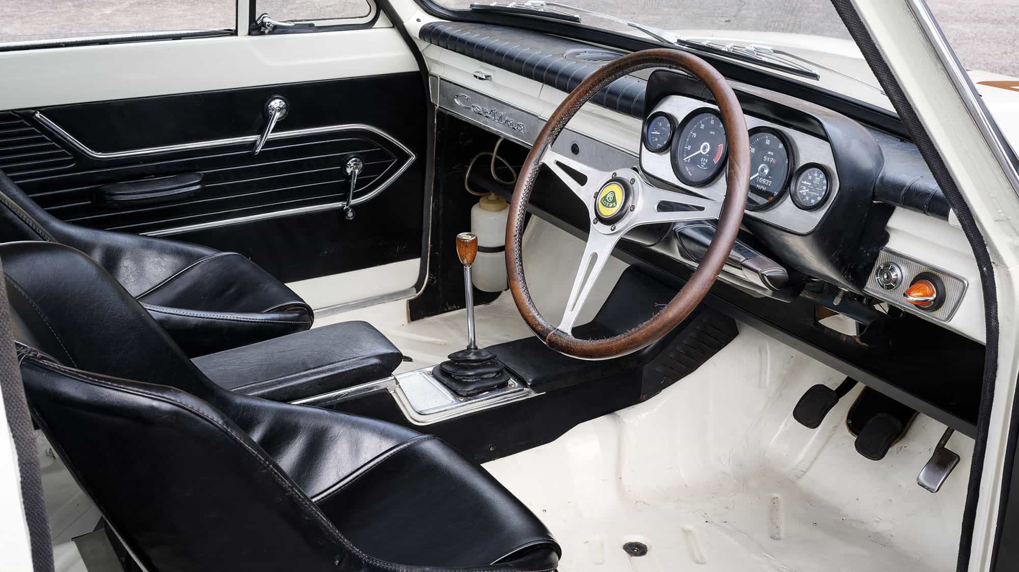 1964 Lotus Cortina Interior