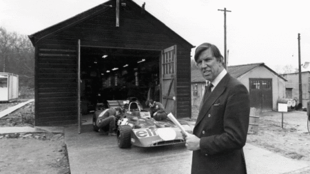 Tyrrell Shed is dismantled for Goodwood move
