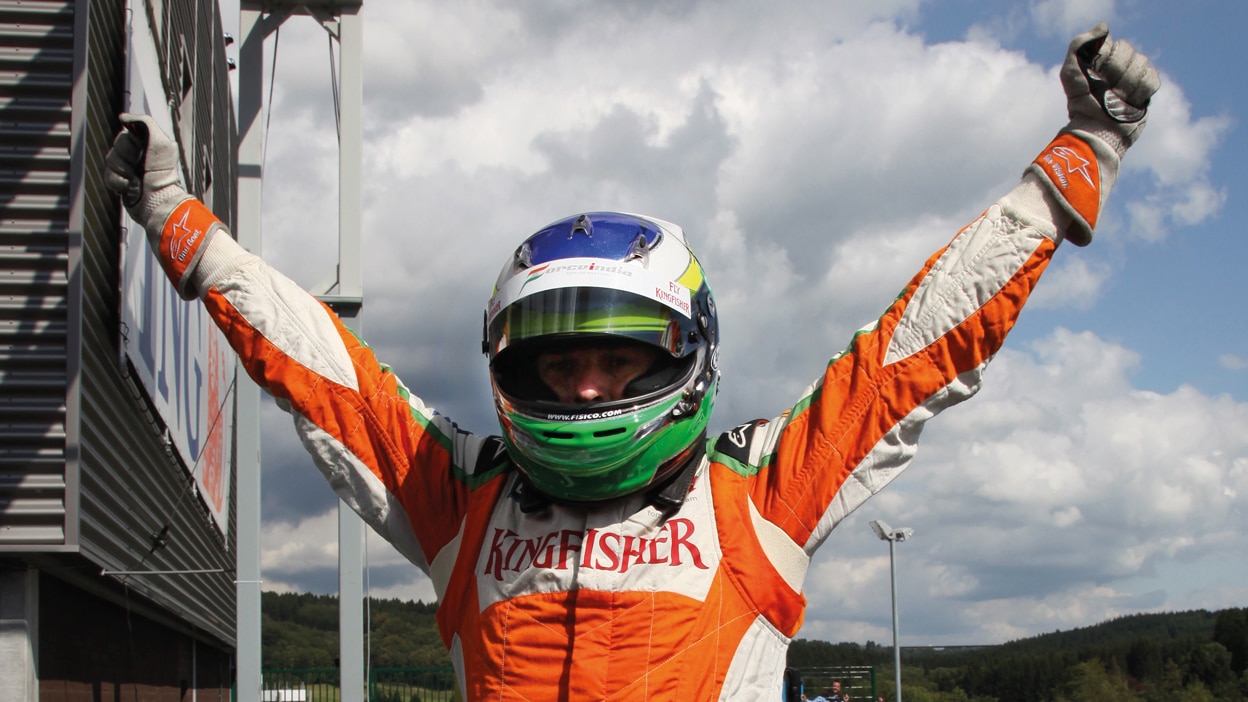 Force India’s only pole – the 2009 Belgian GP;