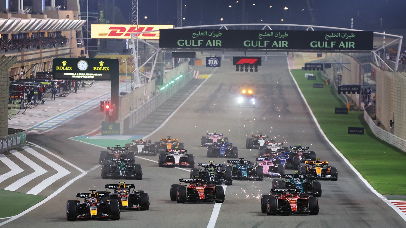 F1 opener in Bahrain