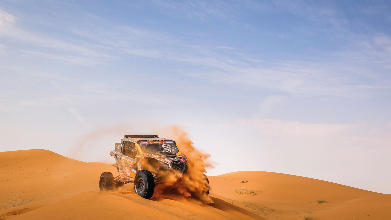 Sebastian Guayasamin’s Can-Am Maverick heading to Hail