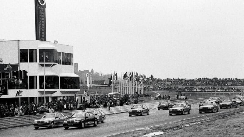 Nürburgring exhibition race in 1984