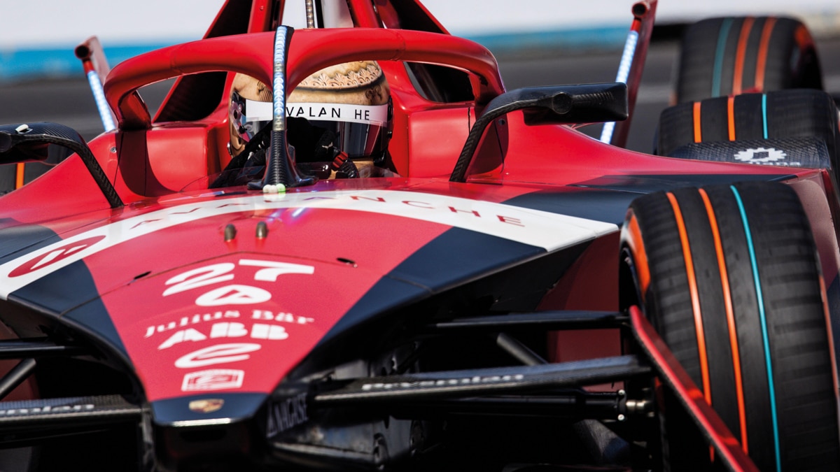 Dennis Formula E debut