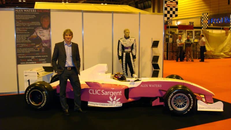 Alex Waters at Autosport International Show