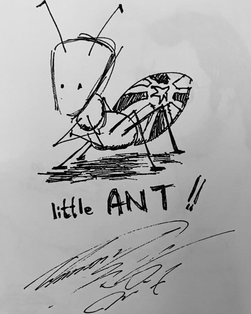Anthony Davidson caricature