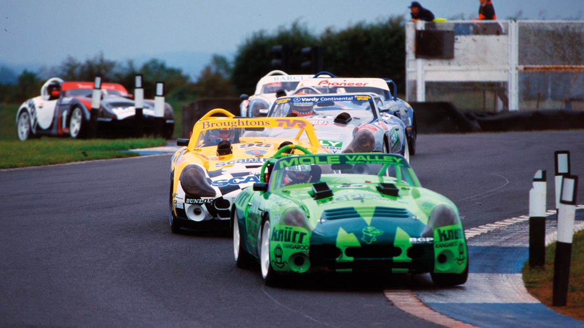 TVRs at Donington, 1997