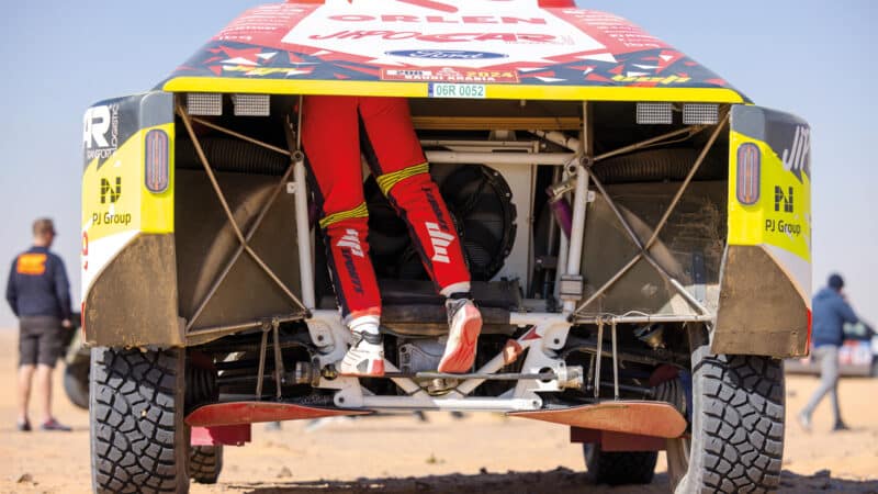 that’s Martin Prokop – or rather his legs
