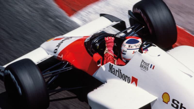 Alain Prost, Monaco, 1986