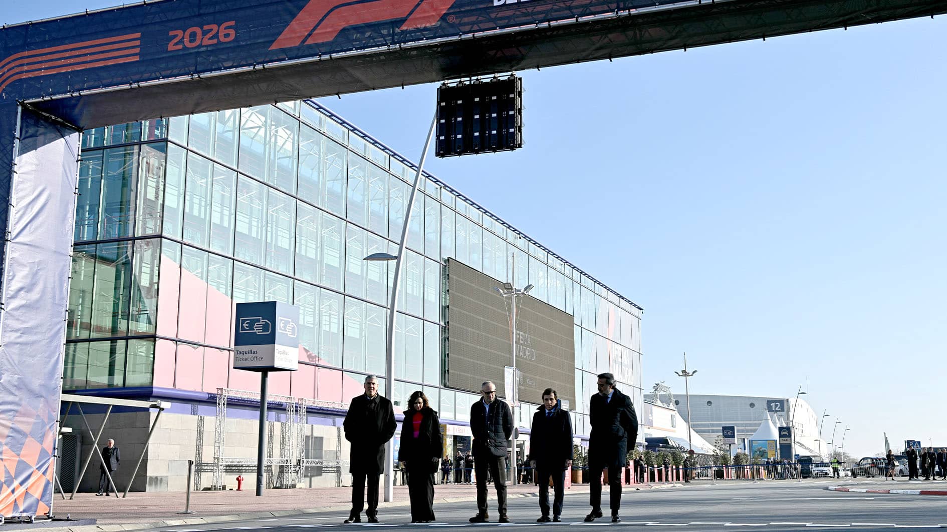 F1 launch Madrid 2026