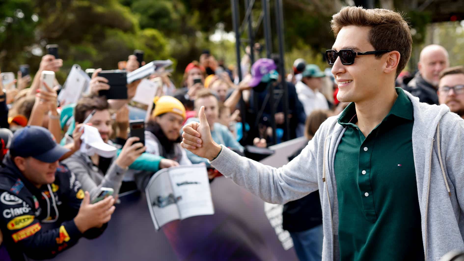 George Russell Mercedes 2023 Australian GP Melbourne