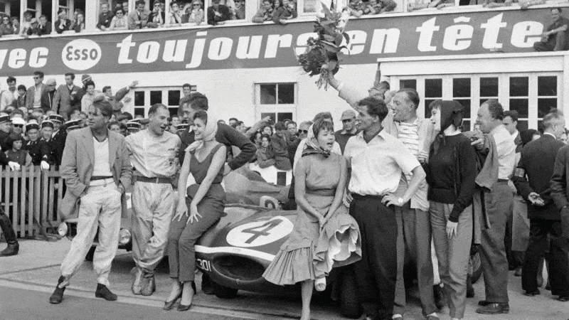 A second Le Mans D-type win came in 1956 – for Scottish team Ecurie Ecosse