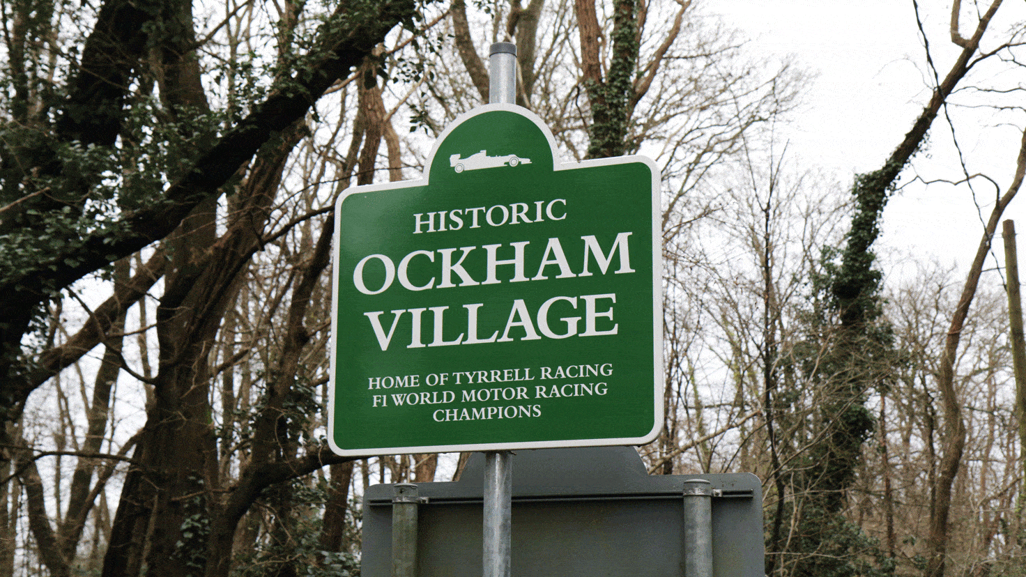 The village continues to celebrate the Tyrrell legacy on signs