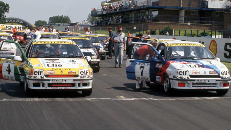 Renault was a major supporter of motor sport through its Clio Cup