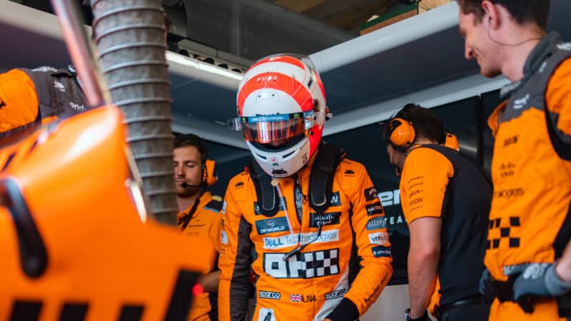 Lando Norris McLaren 6 2023 Abu Dhabi GP