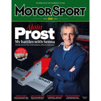 Product image for March 2024 | Alain Prost Exclusive | Motor Sport Magazine