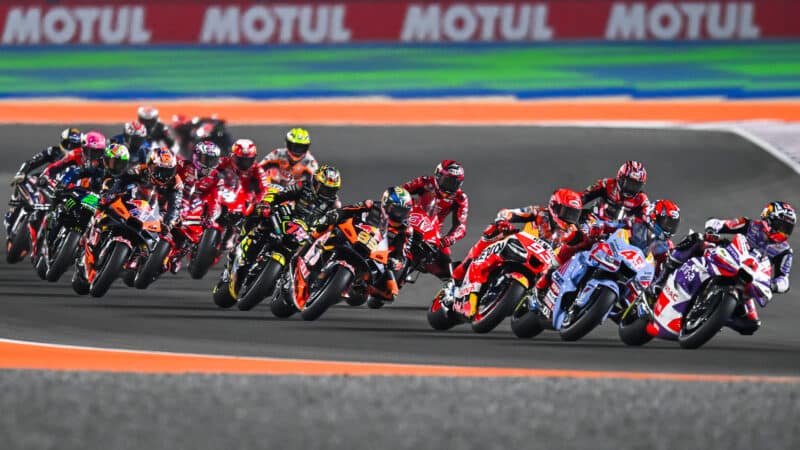 MotoGP qatar 2023 race start