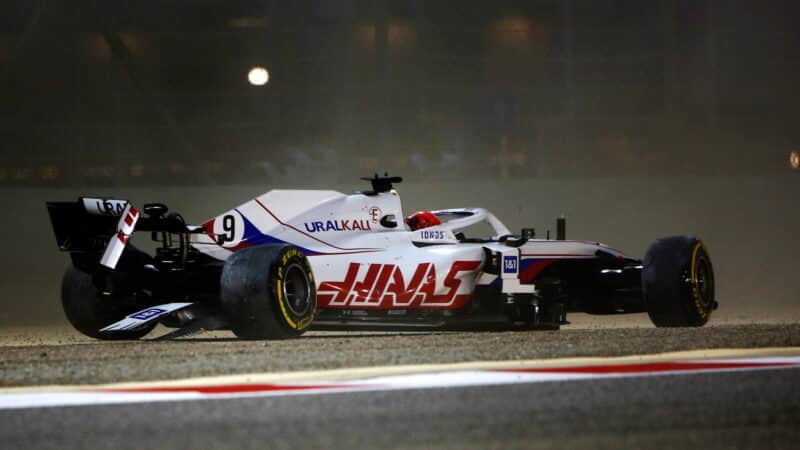 Nikita Mazepin Haas 2021 Bahrain GP
