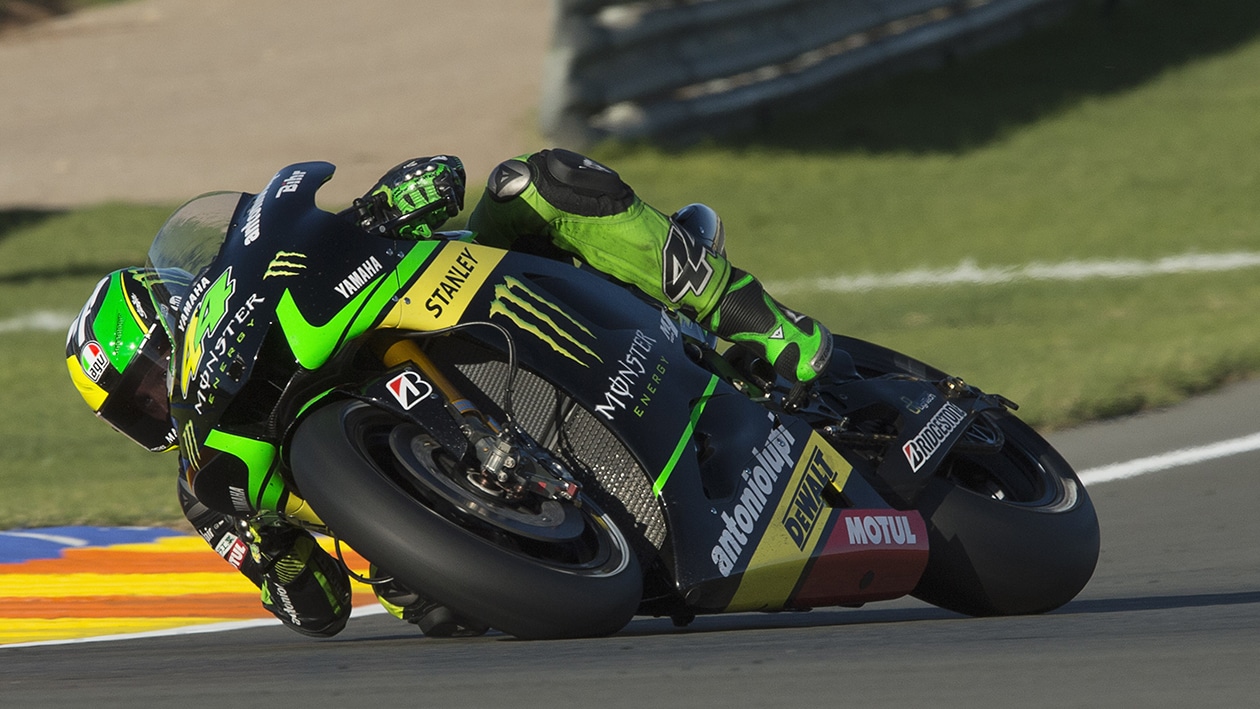 Pol Espargaro on 2014 Yamaha MotoGP bike