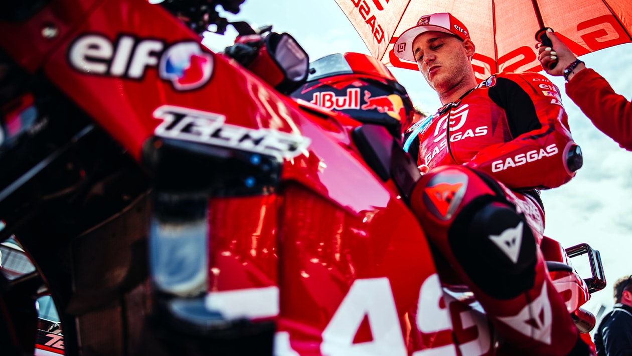 Pol Espargaro on the 2023 MotoGP grid at Silverstone