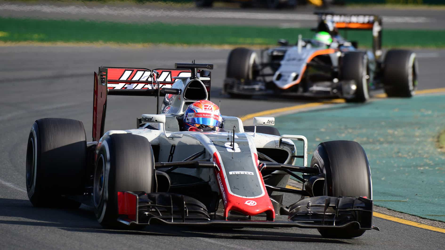 Romain Grosjean Haas 2016 Australian GP