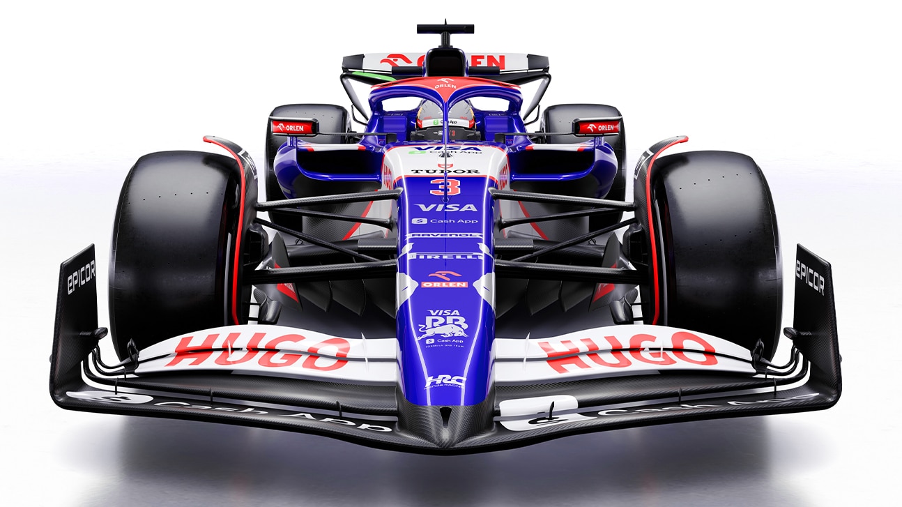 2024 Visa Cash App RB F1 car launch AlphaTauri rebrand revealed