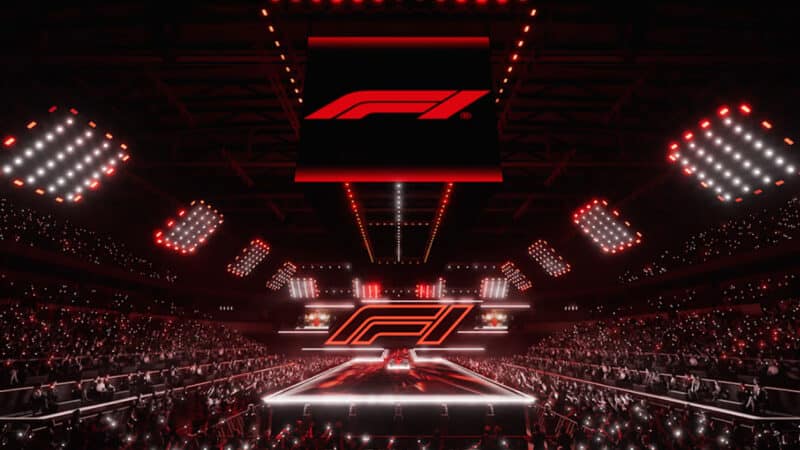 2025 F1 car launch event