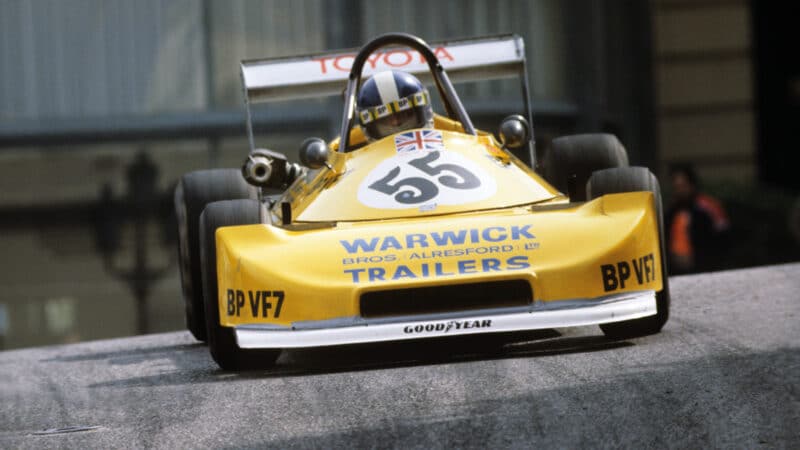 getting noticed in Formula 3, 1978