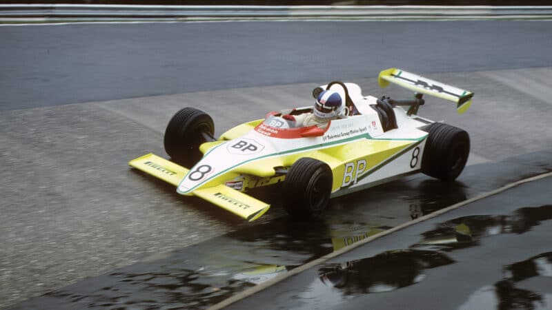 By 1980, Warwick had moved to Toleman