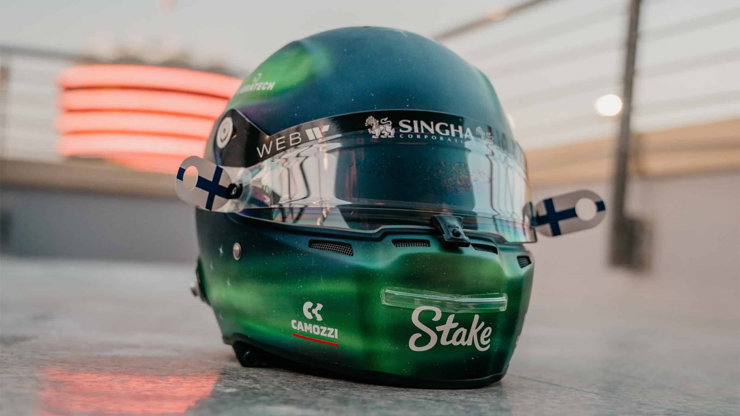 Bottas 2024 F1 helmet