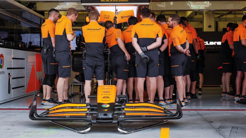 progress at McLaren