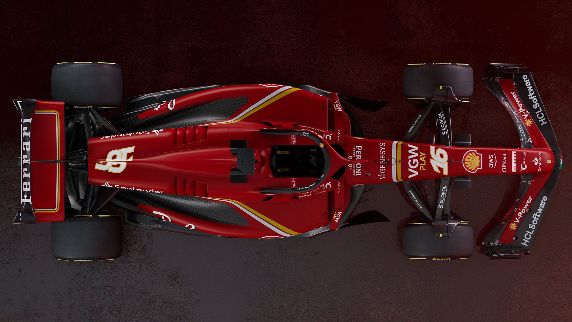 Ferrari F1 car 2024 Sf-24