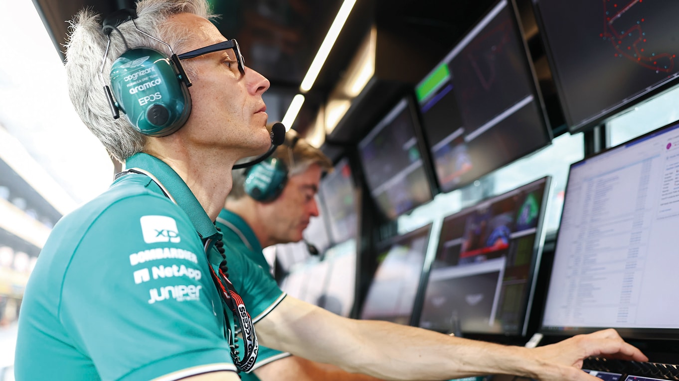 Krack at the helm, Abu Dhabi, 2023