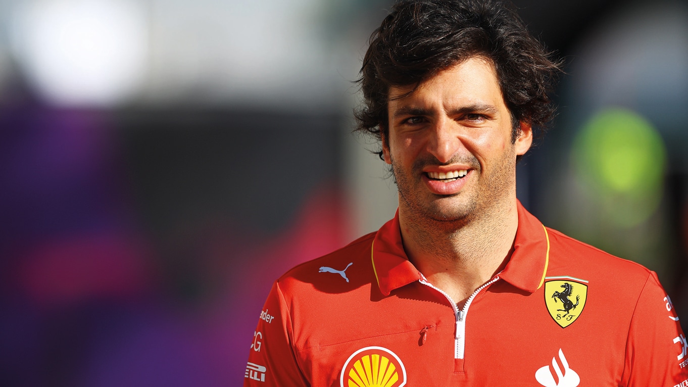 Carlos Sainz was the only non-Red Bull race winner in ’23