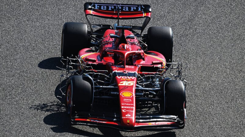 Charles Leclerc’s pace picked up