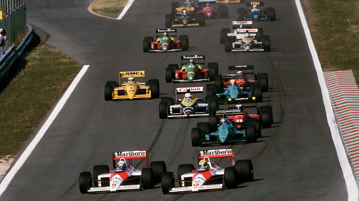 ructions at Estoril… words were exchanged