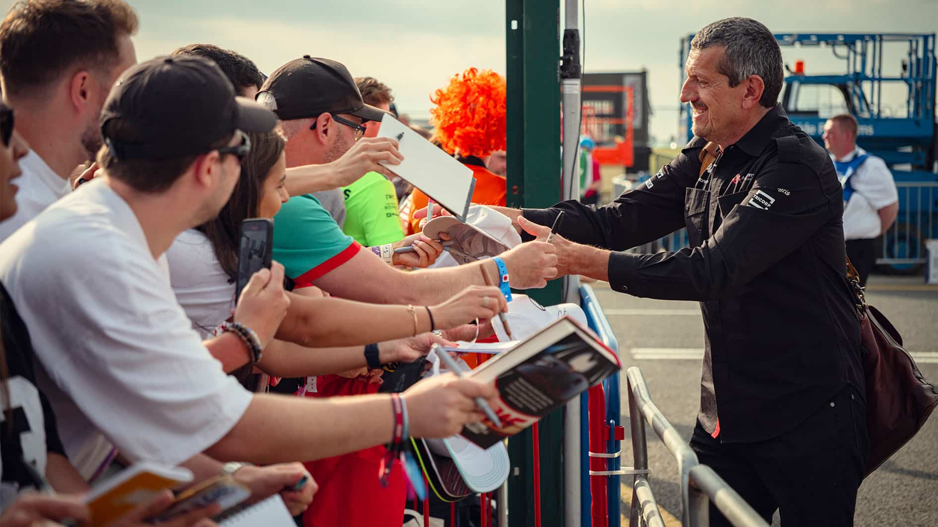 Guenther Steiner Haas Netflix Drive to Surive S6