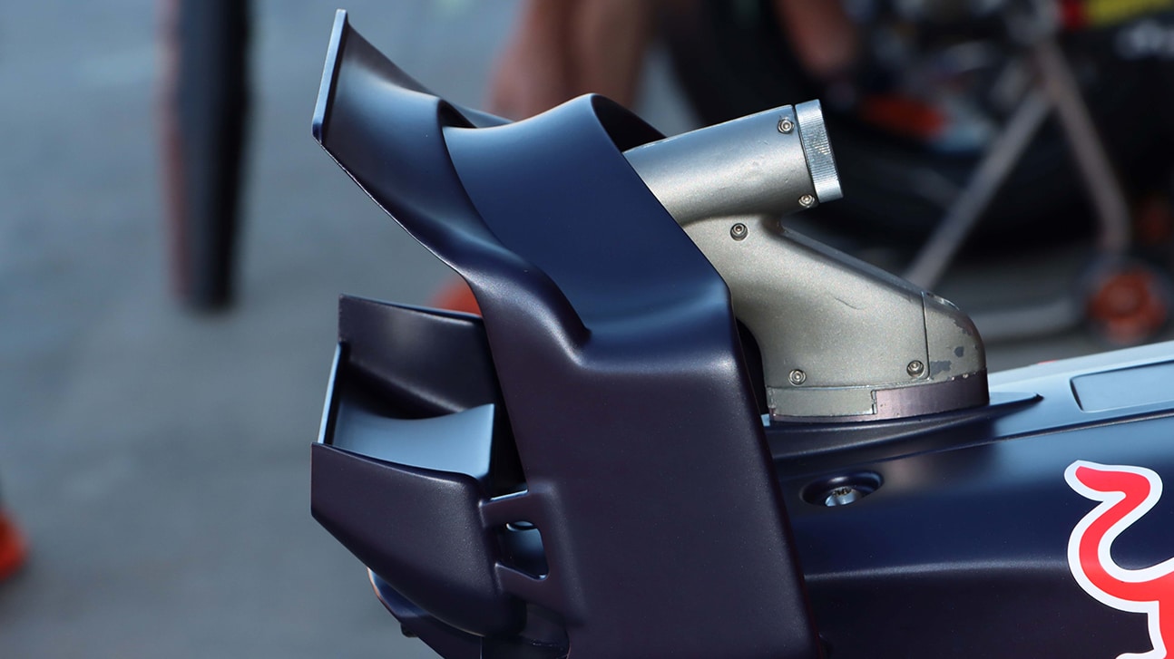 KTM seat wing