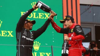 Hamilton will fight Leclerc ruthlessly. Which Ferrari team-mate has most to gain? 